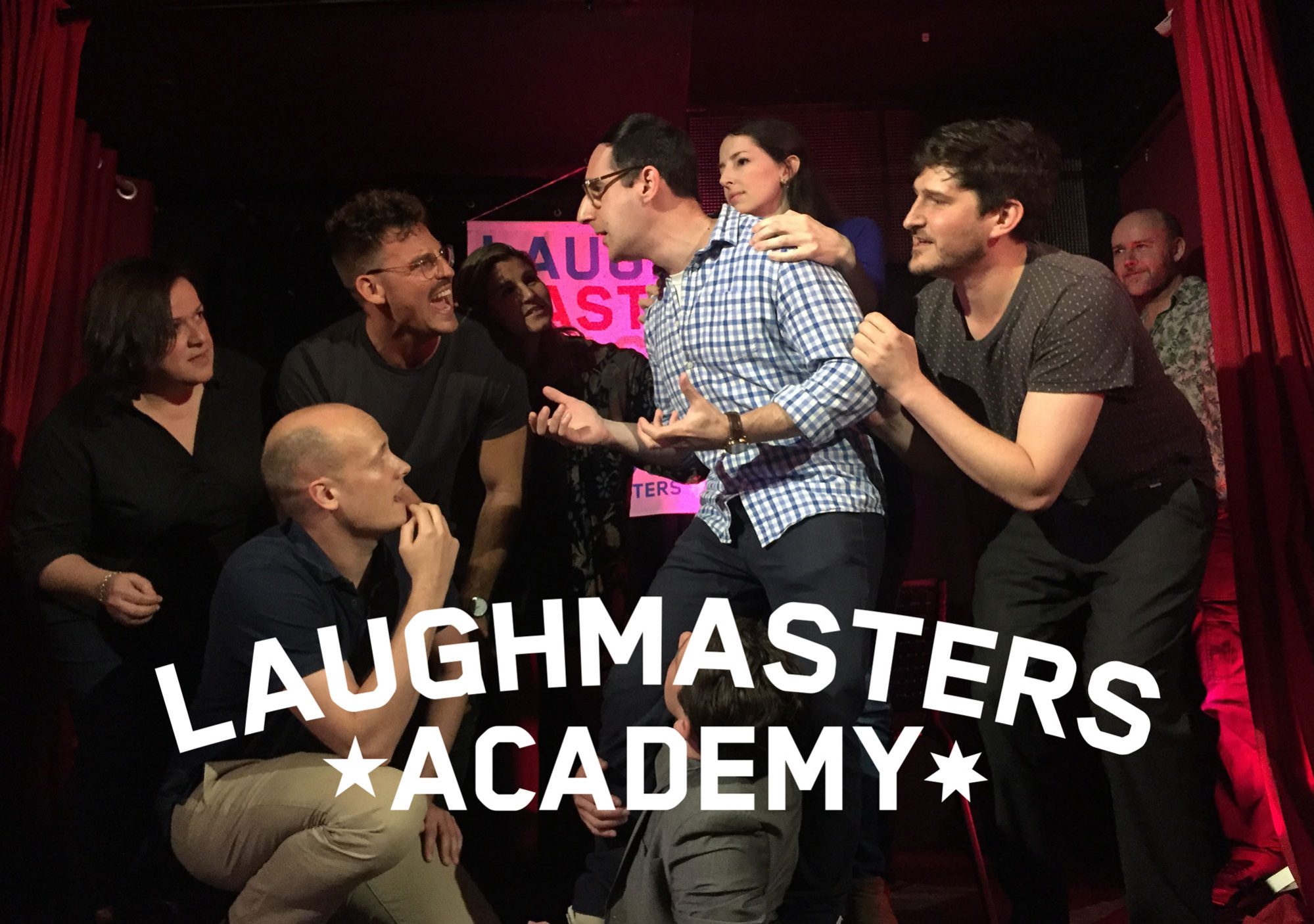 Contact Us. Laugh Masters Academy Improv and Sketch Comedy Classes in Sydney and Melbourne, Australia for Improv Theatre Sydney, Academy of Improvisation, Impro Academy, conspiracy, improv classes near me